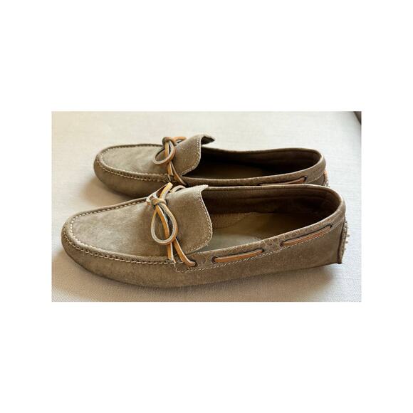 Cole Haan Tan Suede Loafers - Picture 4 of 7